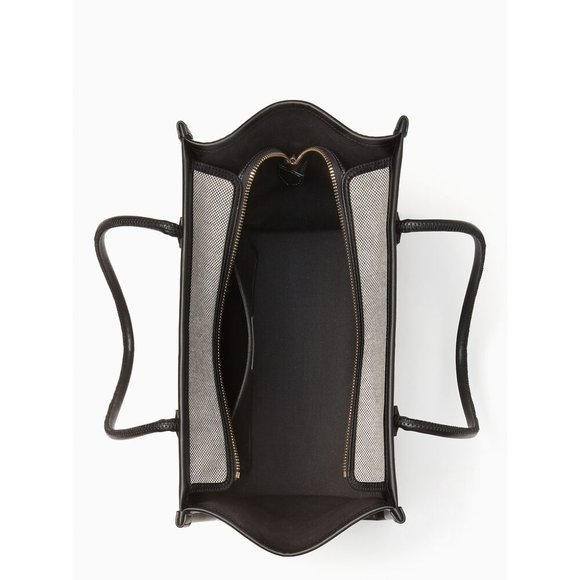 Kate Spade Ella Large Orchard Toss Embroidered Shoulder Bag with Zipper - Picture 3 of 4